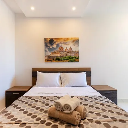 King Size Brand New Apt Just Off Spinola With Wifi By 360 Estates Appartement Ta' Cikkun
